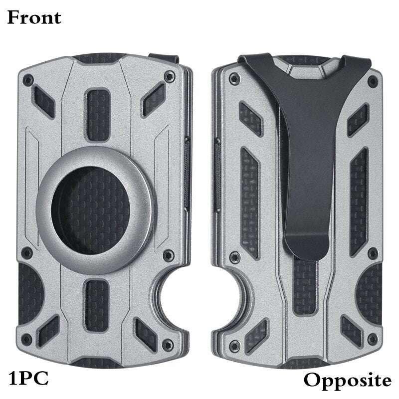 Fashion Personality Aluminum Alloy Men's Wallet Card - watkins innovators