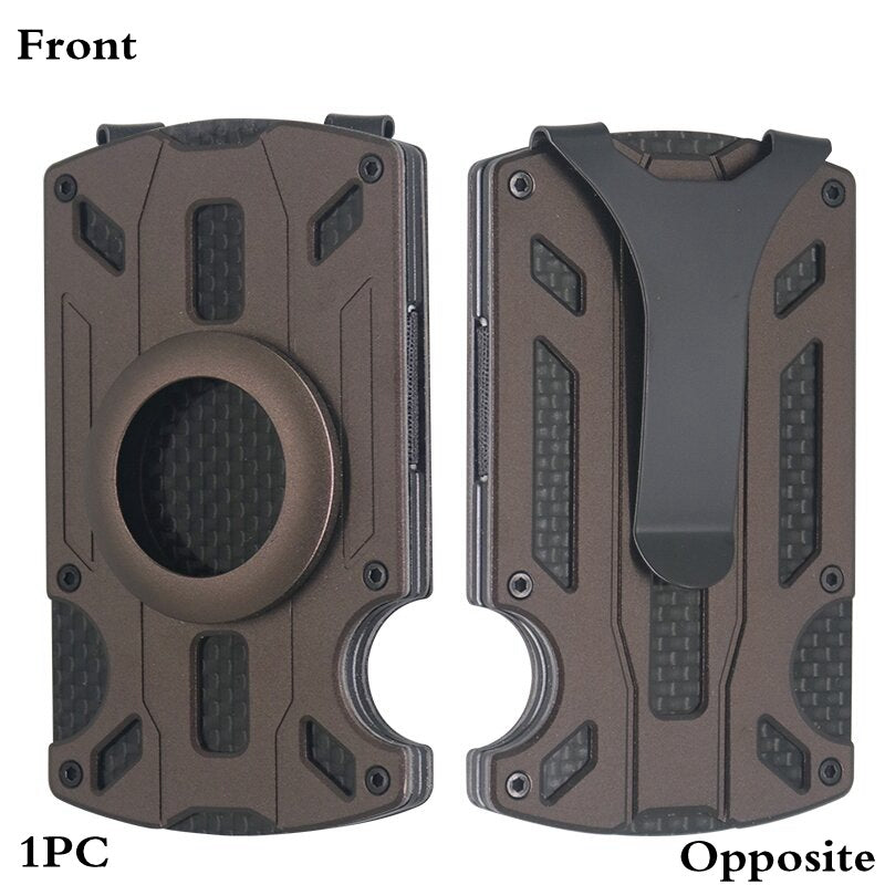 Fashion Personality Aluminum Alloy Men's Wallet Card - watkins innovators