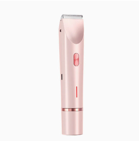 2 In 1 Hair Removal Epilator USB Rechargeable Trimmer Women Body Razor Face Leg Armpit Bikini Hand Pubic Shaver Hair Remover - watkins innovators