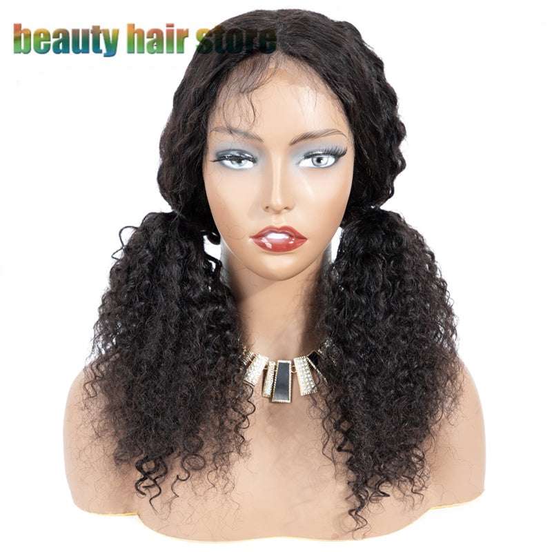 Brazilian Kinky Curly Lace Front Human Hair Wigs - watkins innovators