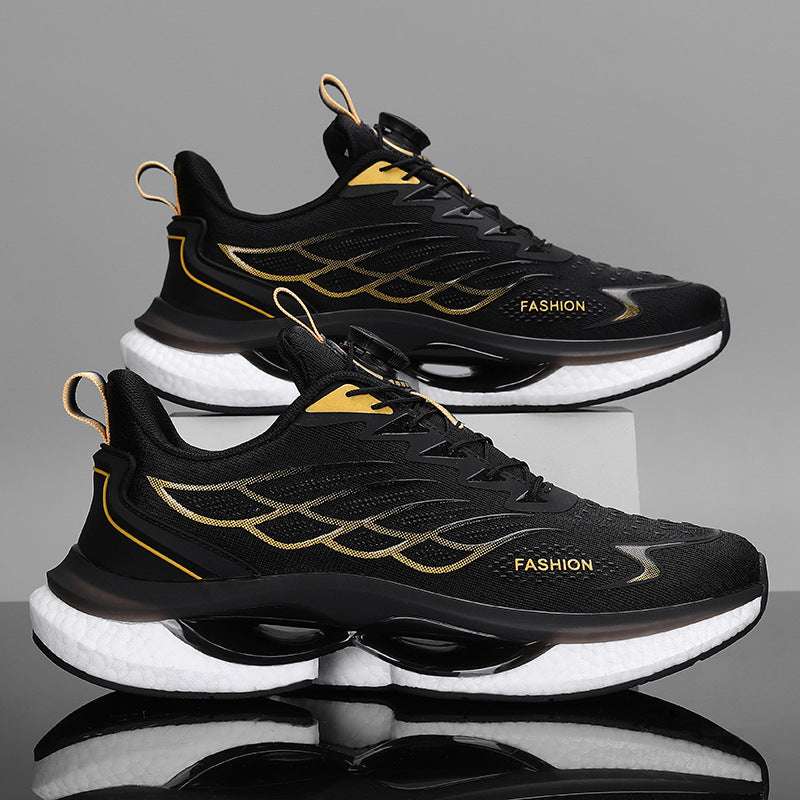 Rotating Button Running Sneaker Men - watkins innovators