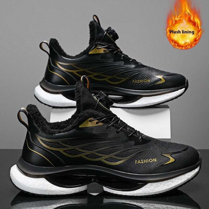 Rotating Button Running Sneaker Men - watkins innovators