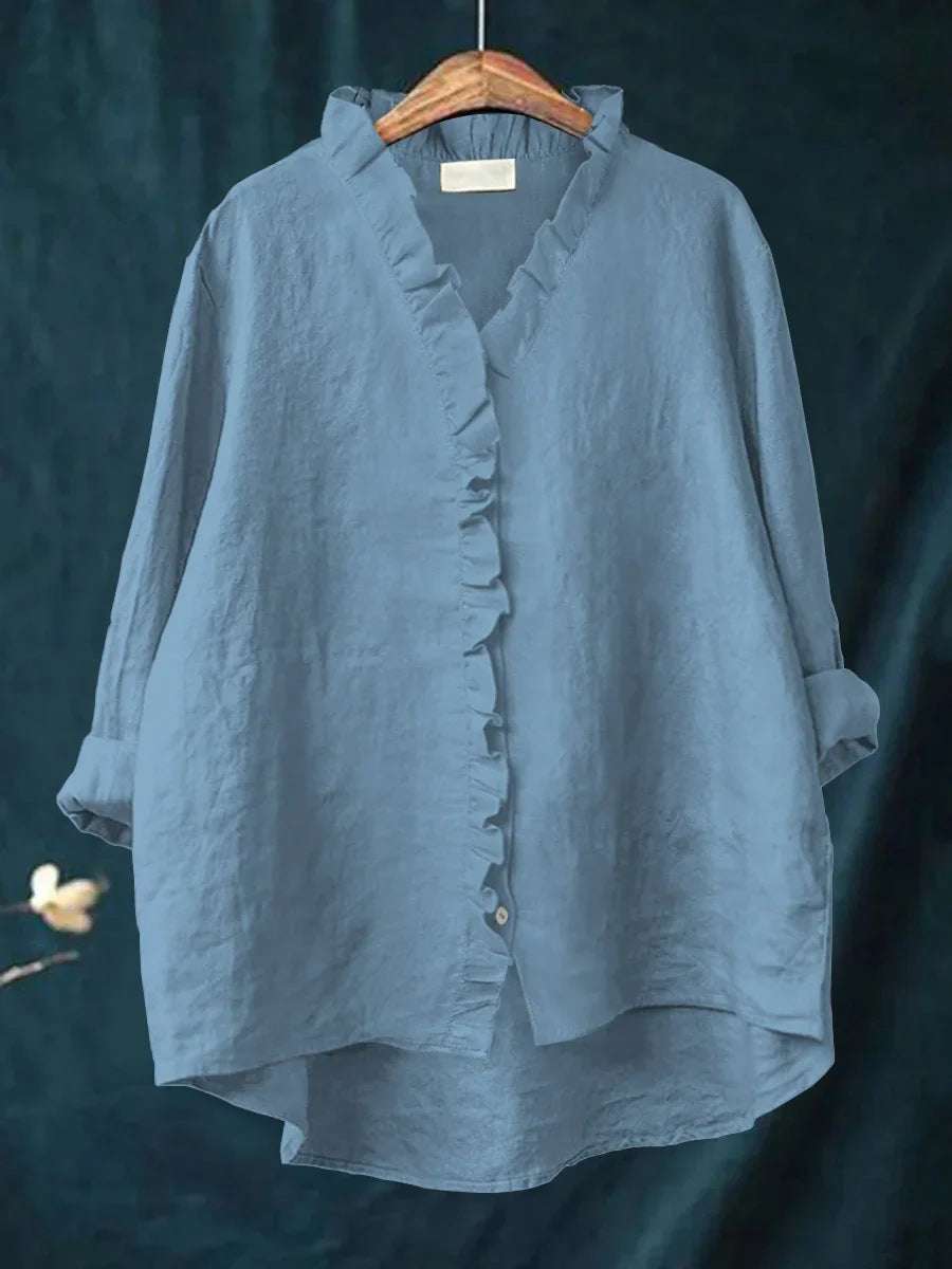 Loose Print Crew Neck Casual Plus Size Women's T-shirt - watkins innovators
