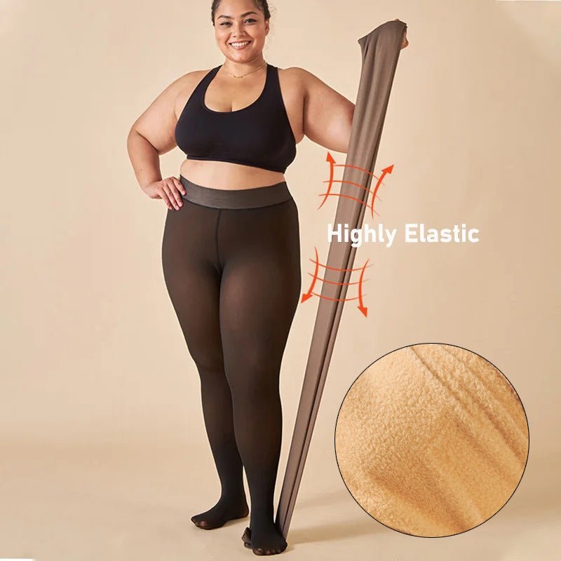 Black See - through Leggings Seamless - watkins innovators