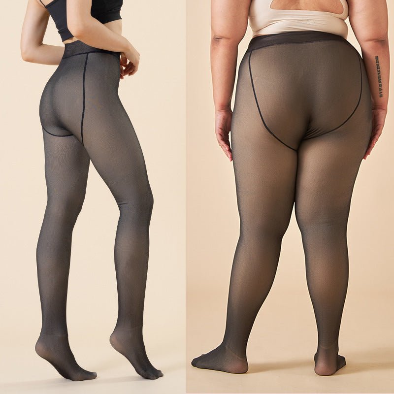 Black See - through Leggings Seamless - watkins innovators