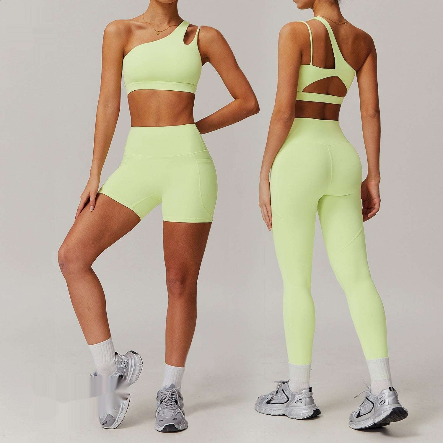 Breathable Quick-drying Skinny Yoga Clothes Pocket Running Sports Suit - watkins innovators