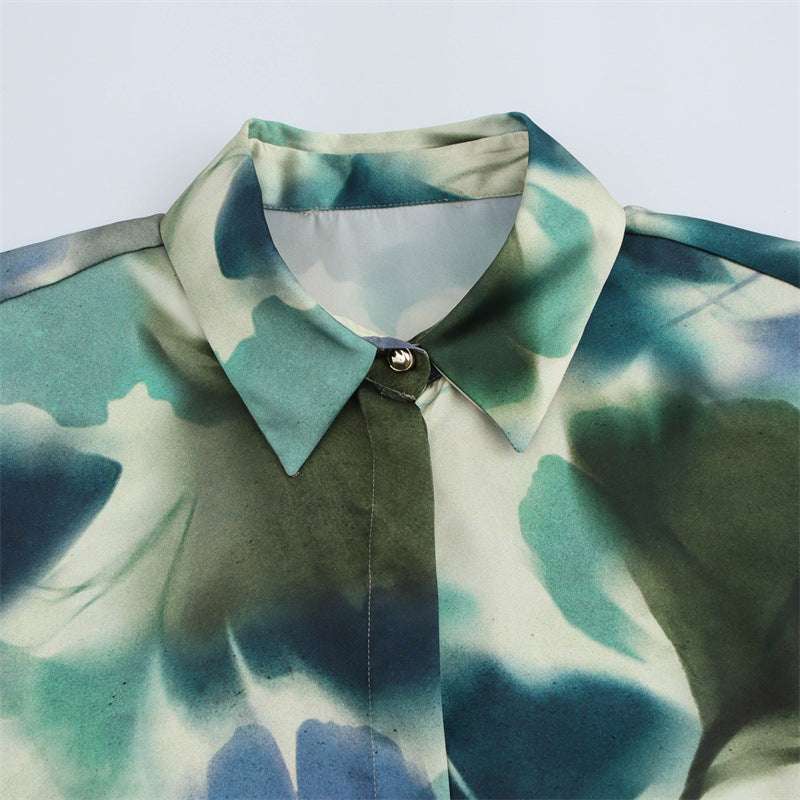 Fashion Loose Casual Retro Printed Temperament - watkins innovators