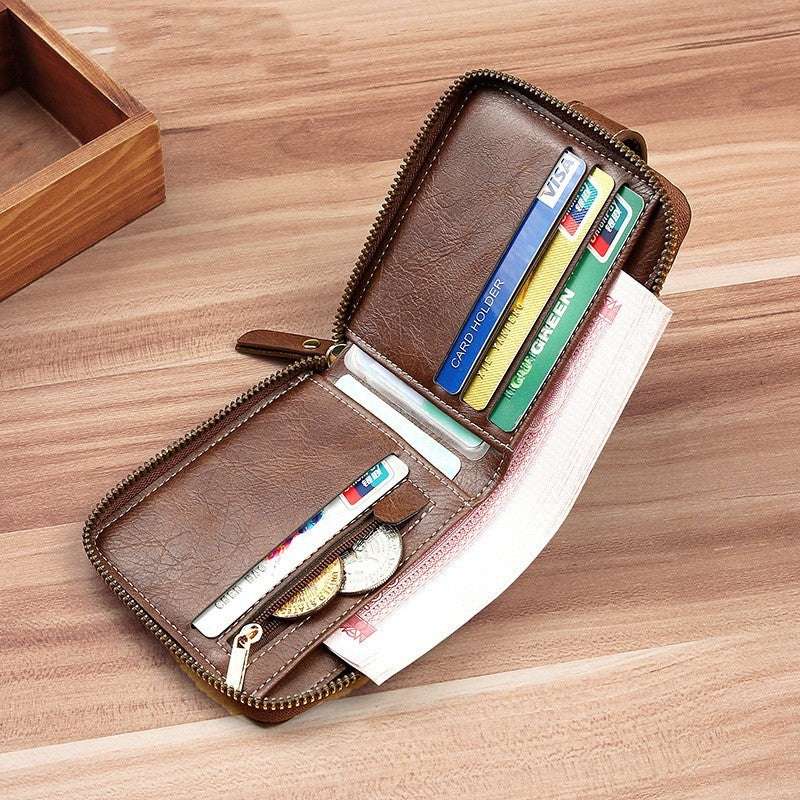 Men's Wallet Short Style European And American Fashion - watkins innovators