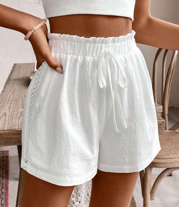 Solid Color Casual Shorts Summer Loose All-matching Pants - watkins innovators