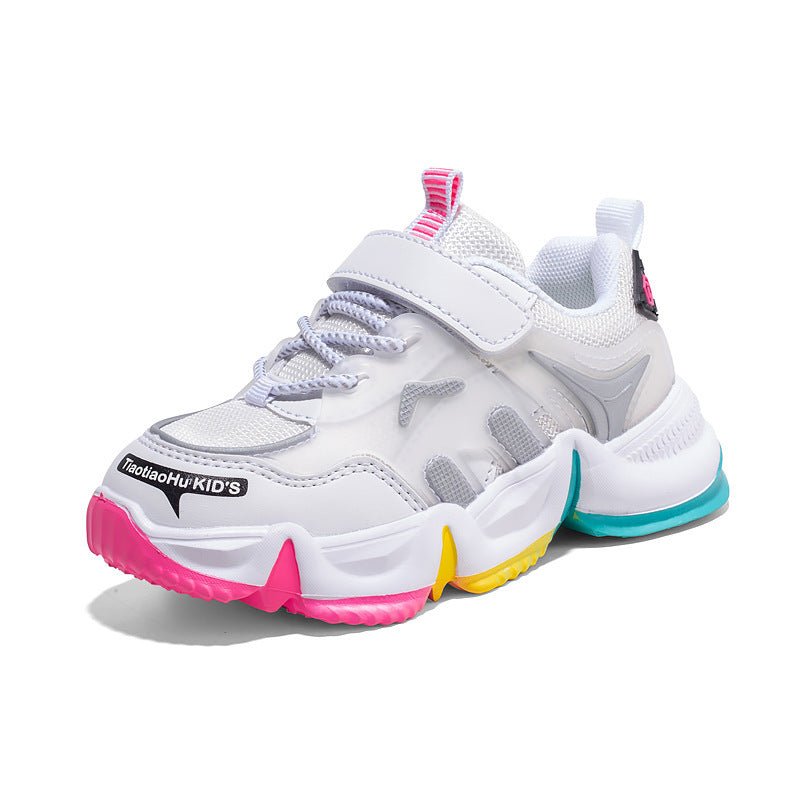 Children's Girls'  Spring And Autumn Casual Sports Mesh Shoes - watkins innovators
