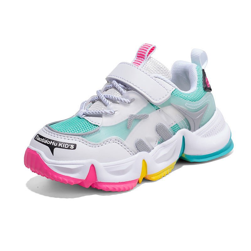 Children's Girls'  Spring And Autumn Casual Sports Mesh Shoes - watkins innovators