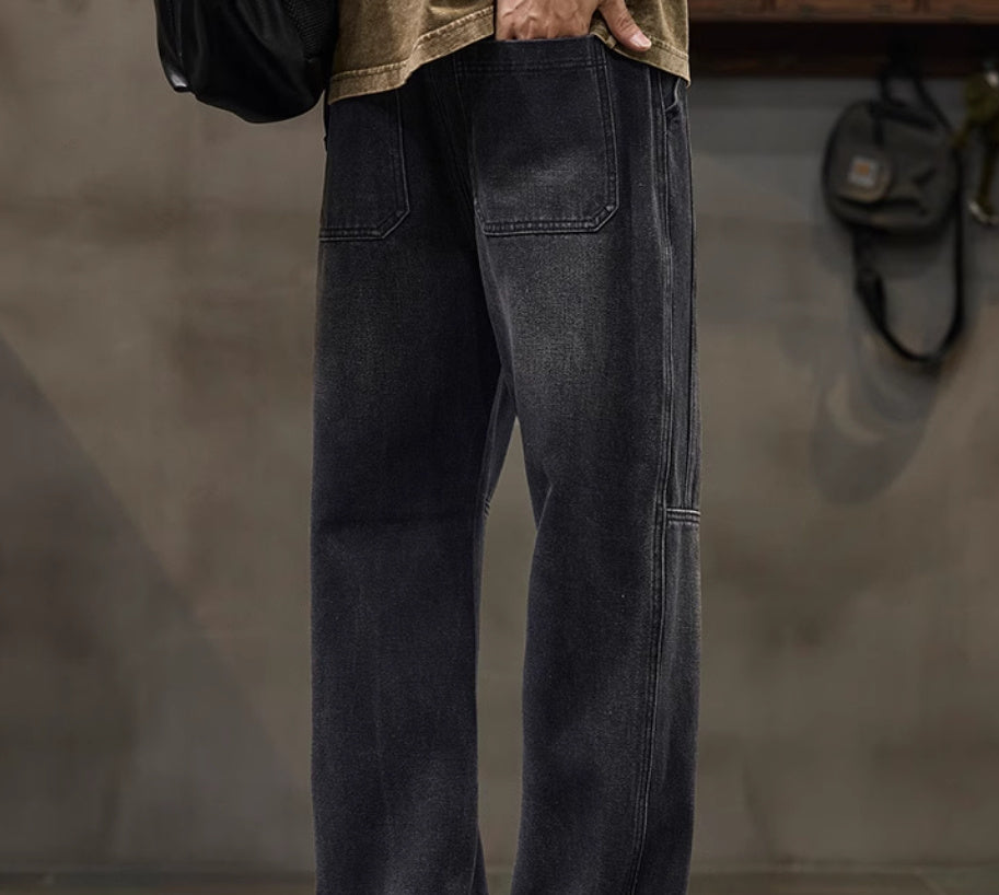 American-style Straight Loose Spring Fashion Brand Boys' Overalls - watkins innovators