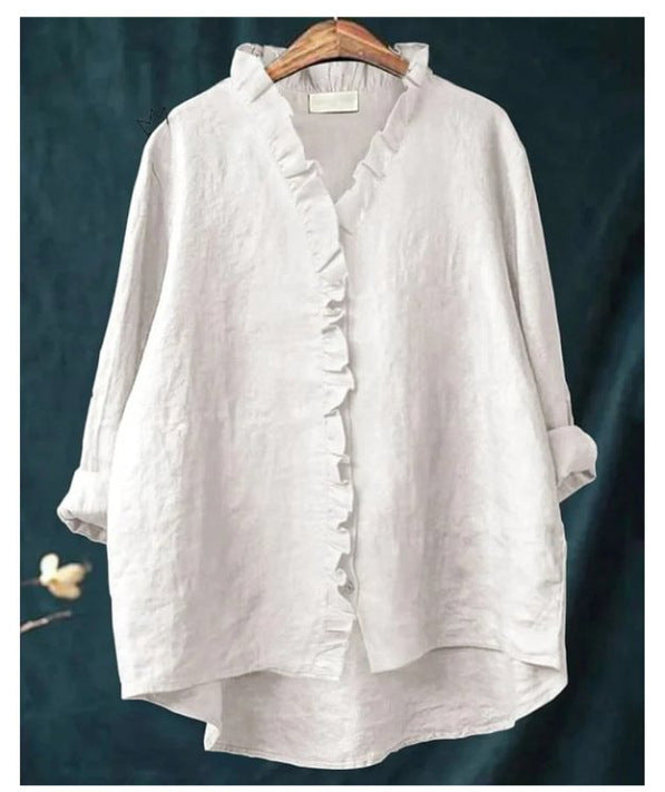 Loose Print Crew Neck Casual Plus Size Women's T-shirt - watkins innovators
