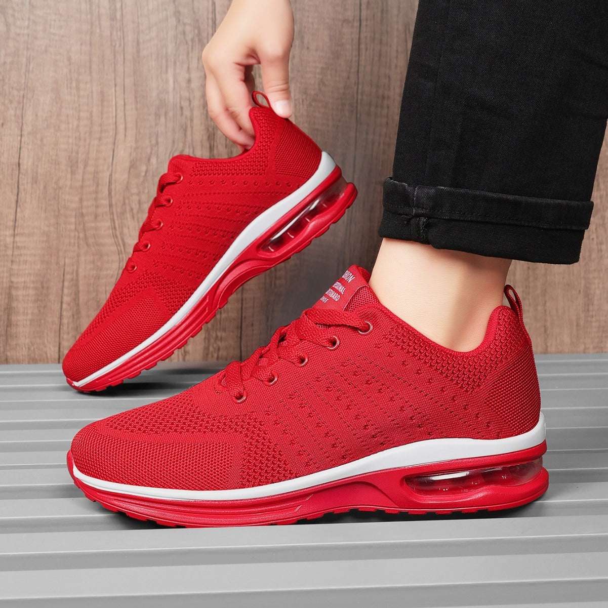 Casual Flyknit Breathable Light Running Shoes - watkins innovators