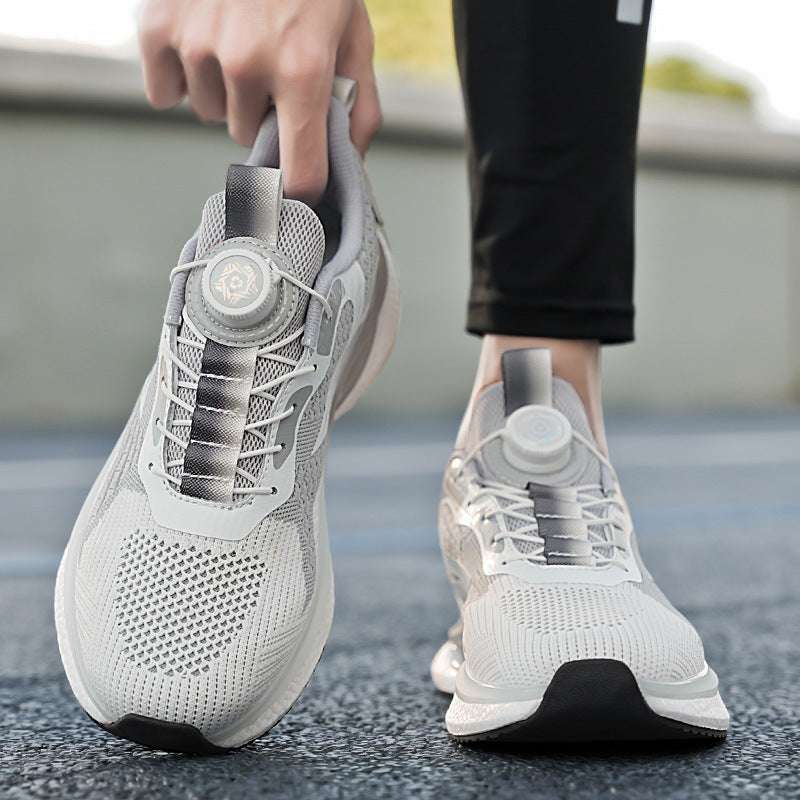 Rotating Button Running Youth Student Leisure Sports Shoes - watkins innovators