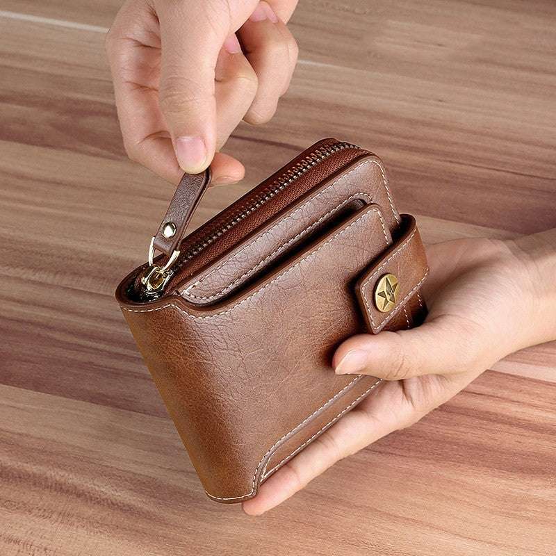 Men's Wallet Short Style European And American Fashion - watkins innovators