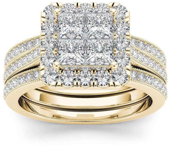 Gold-plated Inlaid Zircon Ring For Women - watkins innovators
