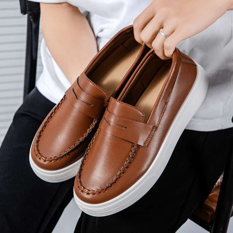 British Style Fashion Casual Leather Shoes - watkins innovators