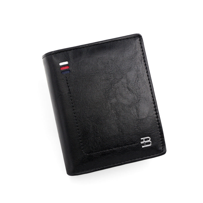 Men's Wallet Zipper Hasp Short B Word - watkins innovators