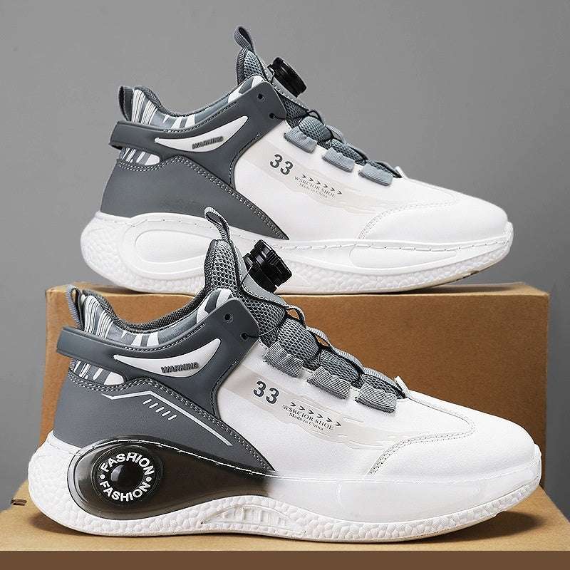 Autumn And Winter Youth Rotating Button Sports Running Shoes - watkins innovators