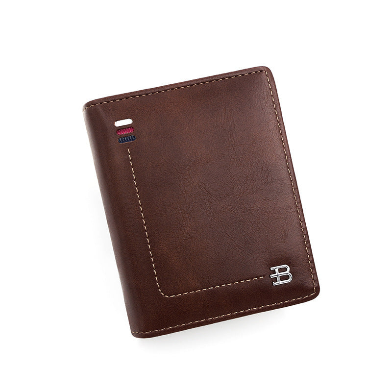 Men's Wallet Zipper Hasp Short B Word - watkins innovators