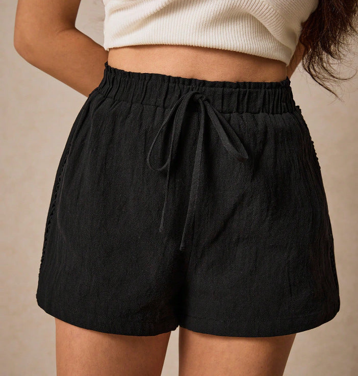 Solid Color Casual Shorts Summer Loose All-matching Pants - watkins innovators