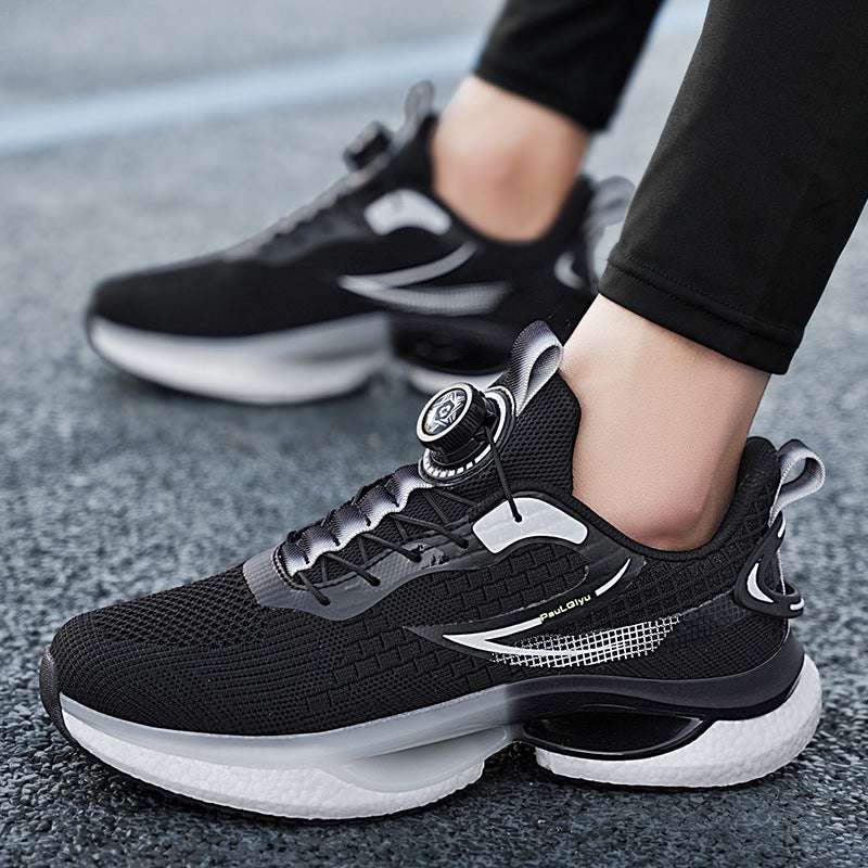Rotating Button Running Youth Student Leisure Sports Shoes - watkins innovators