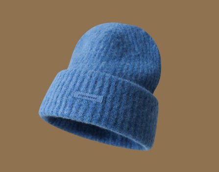 Girls Loose Design Woolen Cap Slimming Face-looking Small Warm Hat - watkins innovators
