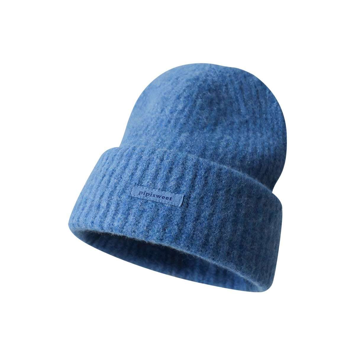 Girls Loose Design Woolen Cap Slimming Face-looking Small Warm Hat - watkins innovators
