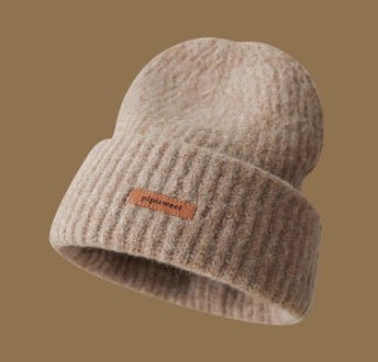 Girls Loose Design Woolen Cap Slimming Face-looking Small Warm Hat - watkins innovators