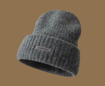 Girls Loose Design Woolen Cap Slimming Face-looking Small Warm Hat - watkins innovators