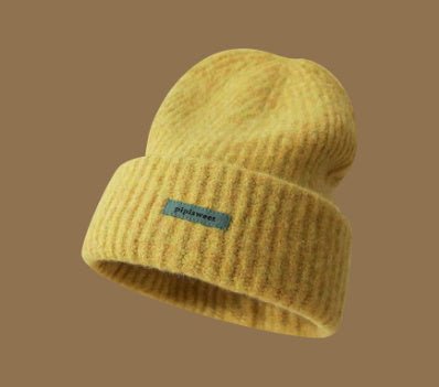 Girls Loose Design Woolen Cap Slimming Face-looking Small Warm Hat - watkins innovators