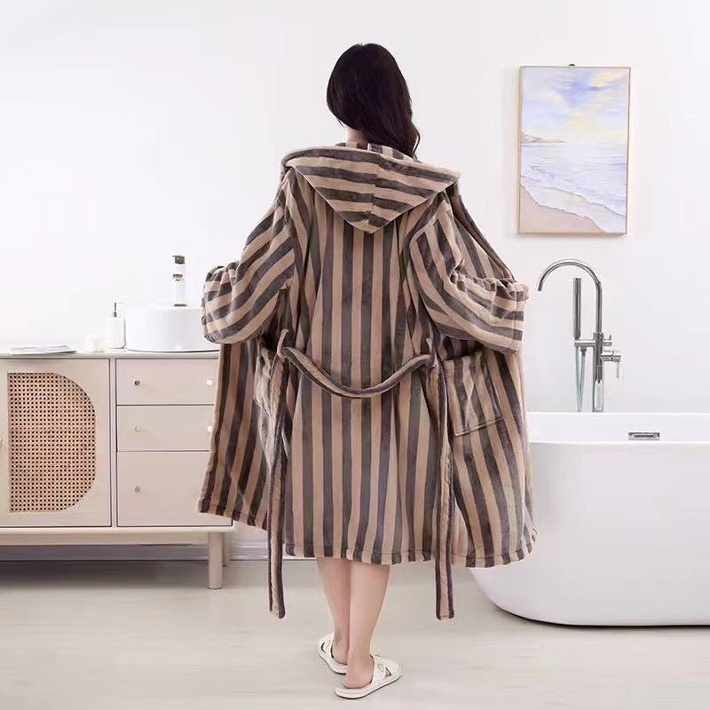 Hotel Home Bathrobe Men's And Women's Long - watkins innovators