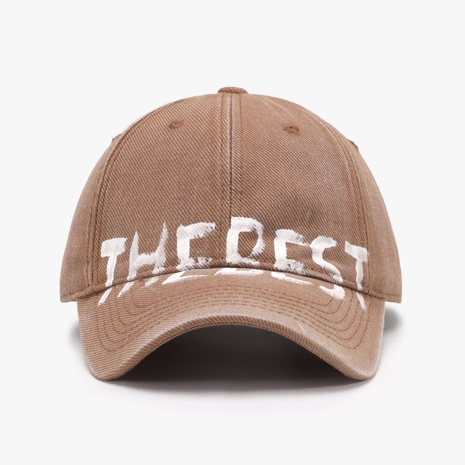 Letter Graffiti Curved Brim Soft Top Baseball Cap - watkins innovators