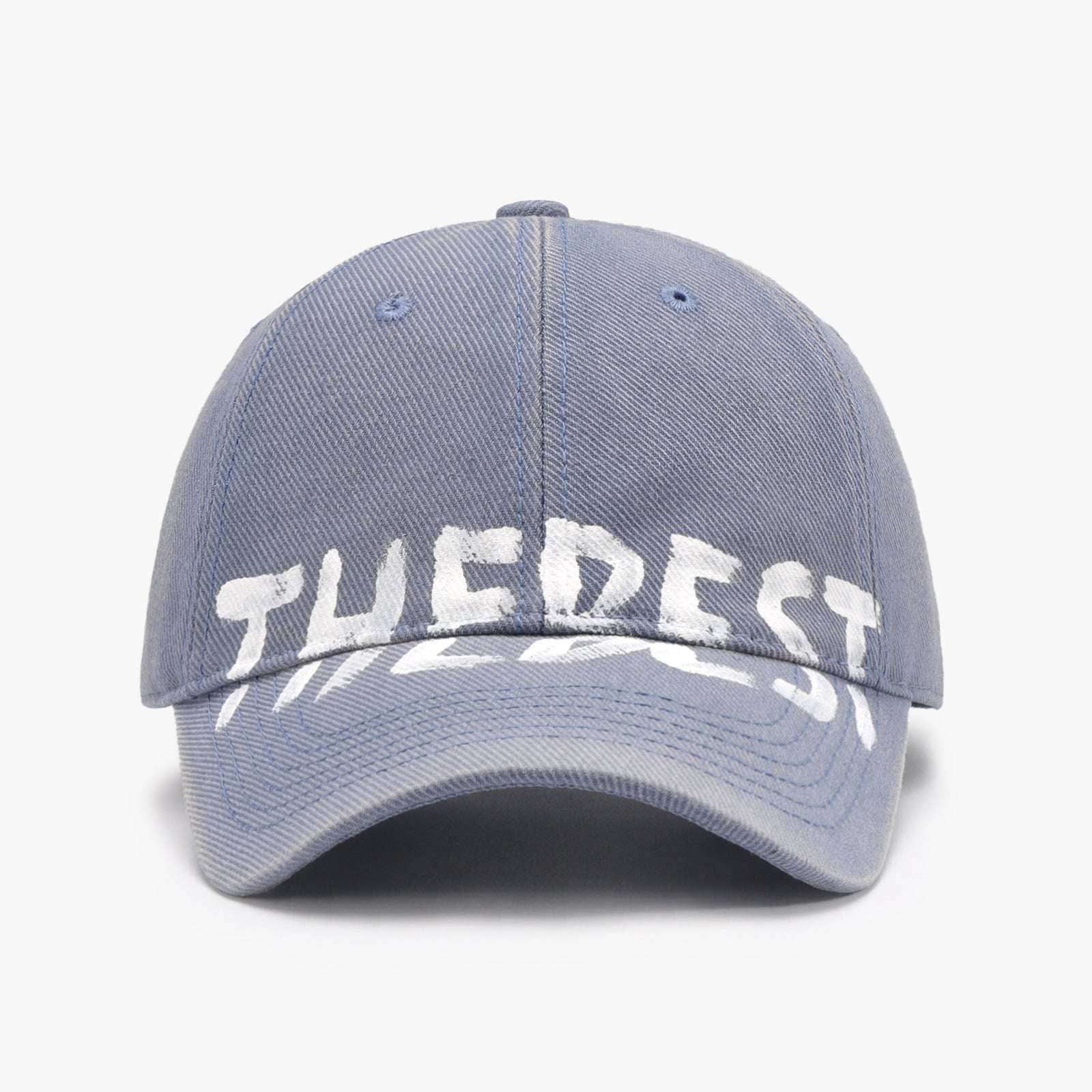 Letter Graffiti Curved Brim Soft Top Baseball Cap - watkins innovators