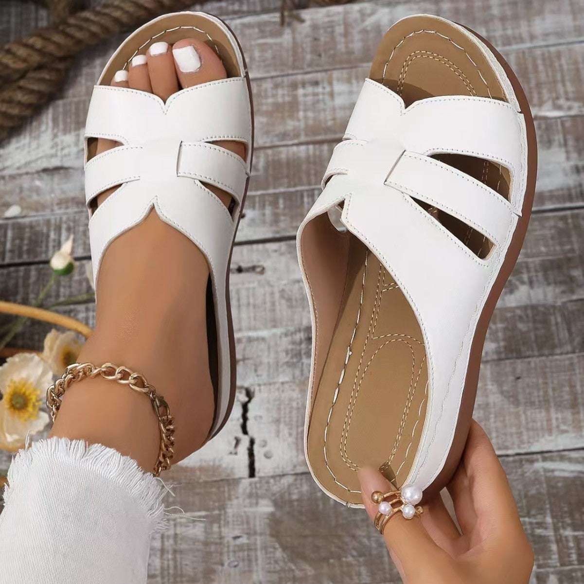 Plus Size Women's European And American Style Slippers - watkins innovators