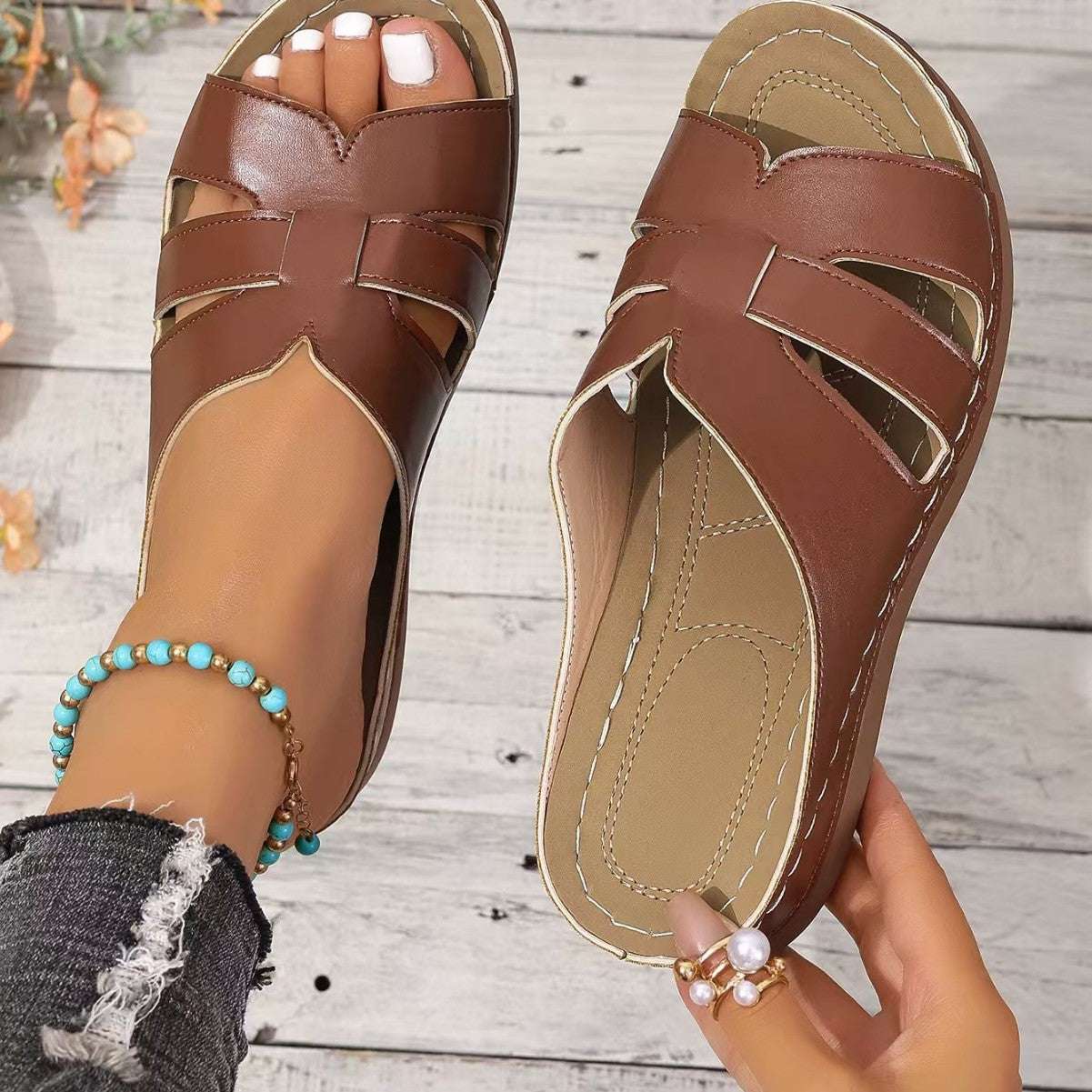 Plus Size Women's European And American Style Slippers - watkins innovators