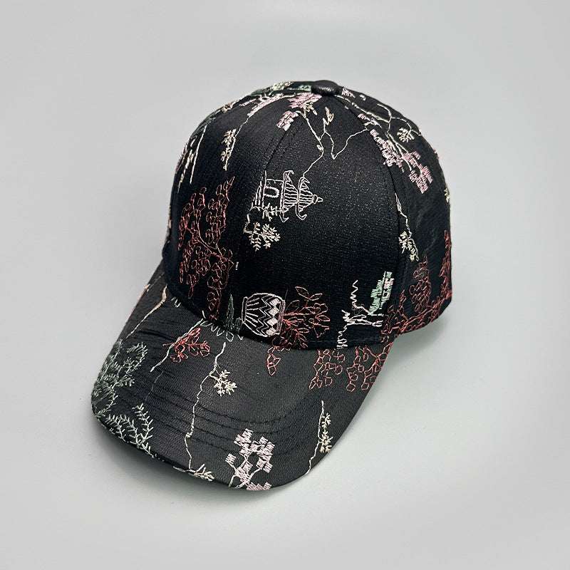 Printed Antique Baseball Cap For Women - watkins innovators