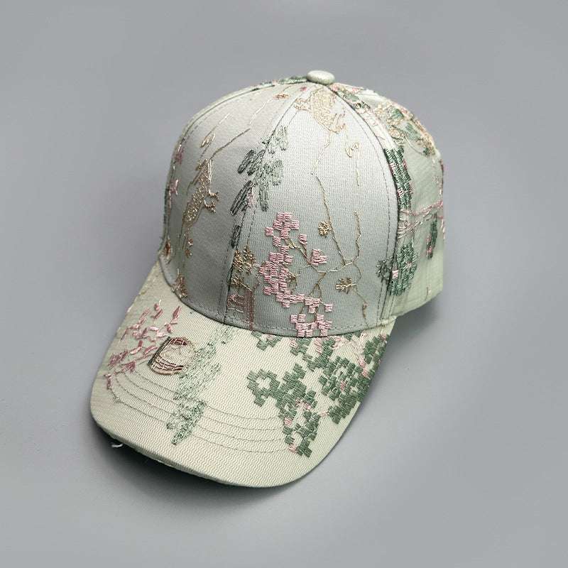 Printed Antique Baseball Cap For Women - watkins innovators