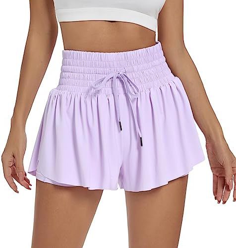 Women's Solid Color Elegant Sports High Waist Shorts - watkins innovators